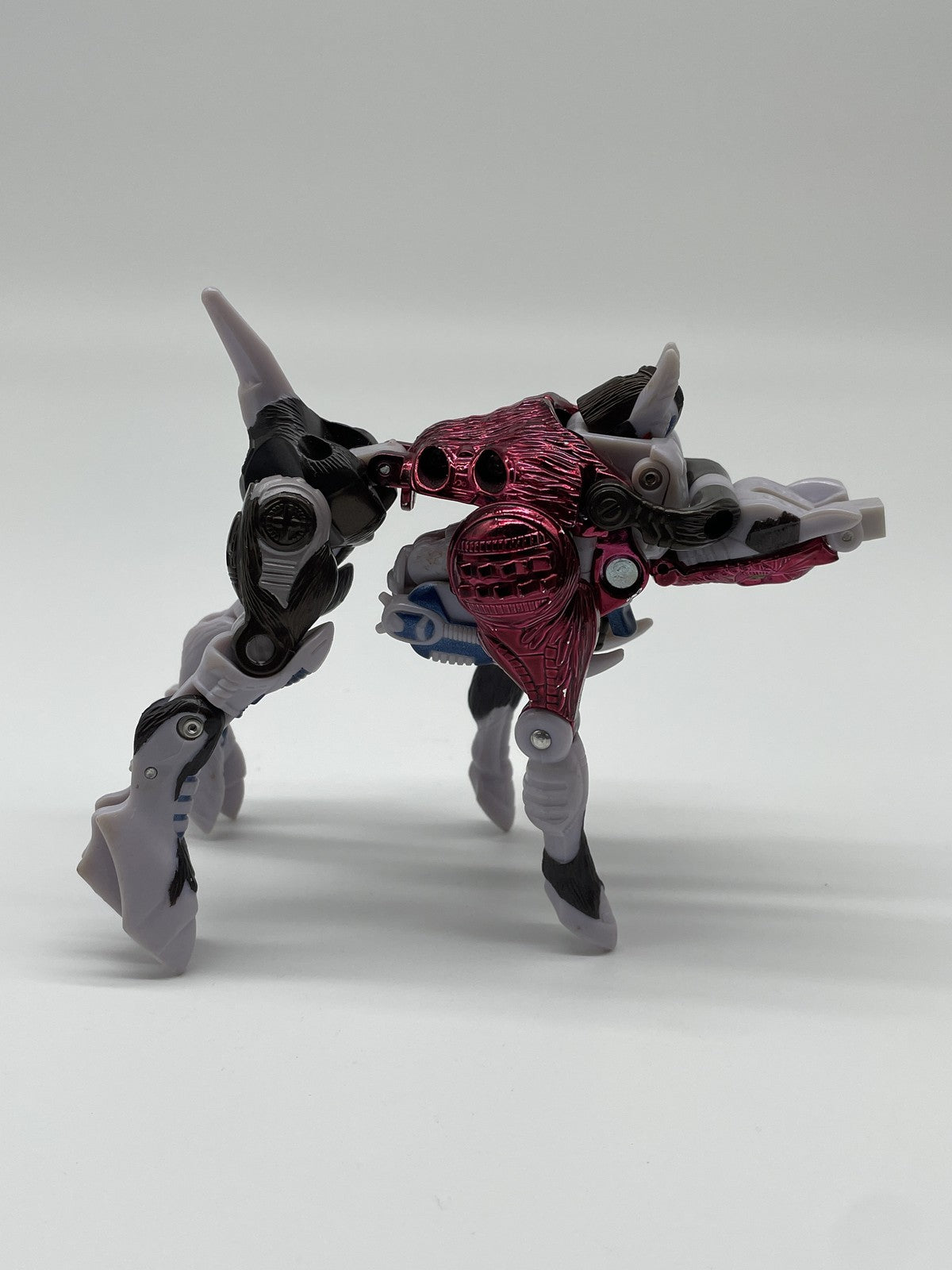 Transformers Beast Wars Transmetal Wolfang Figure Kenner 1990s Hasbro Chrome Toy