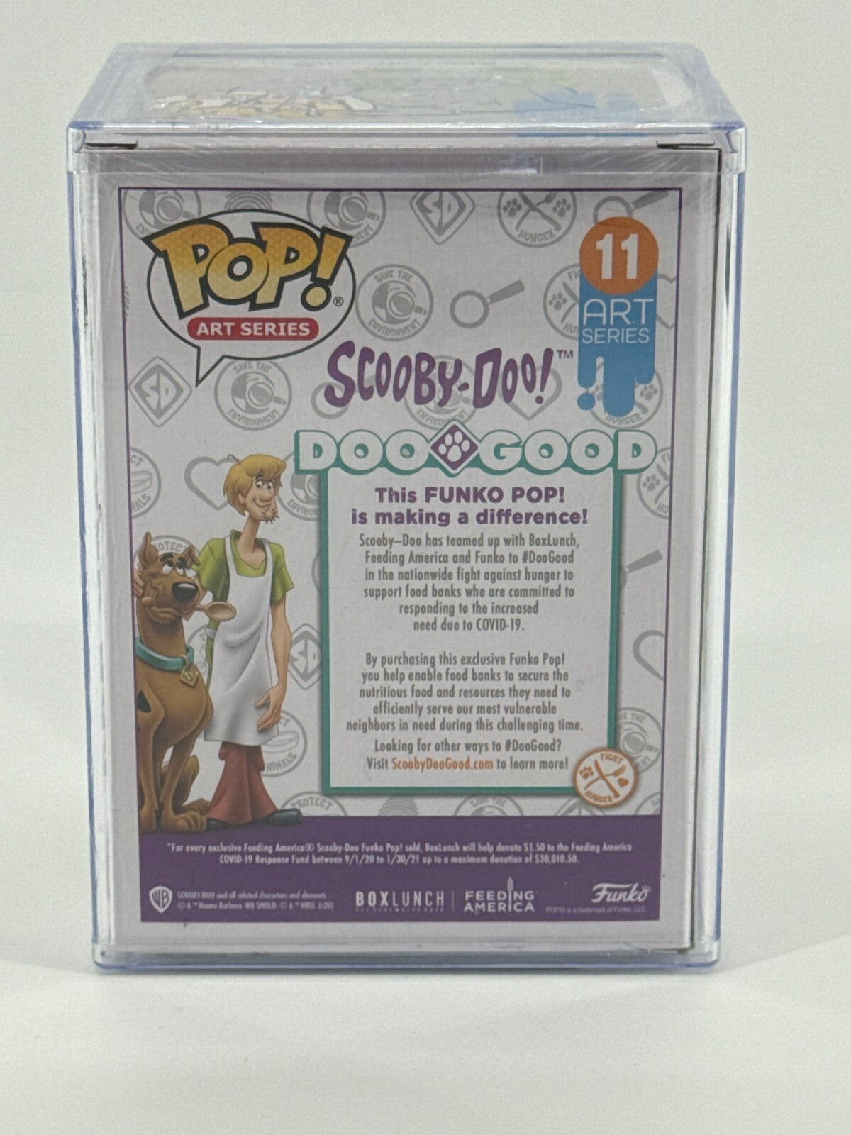 Funko Pop Scooby-Doo Art Series #11 BoxLunch Exclusive SEALED w/ Hard Case MOC