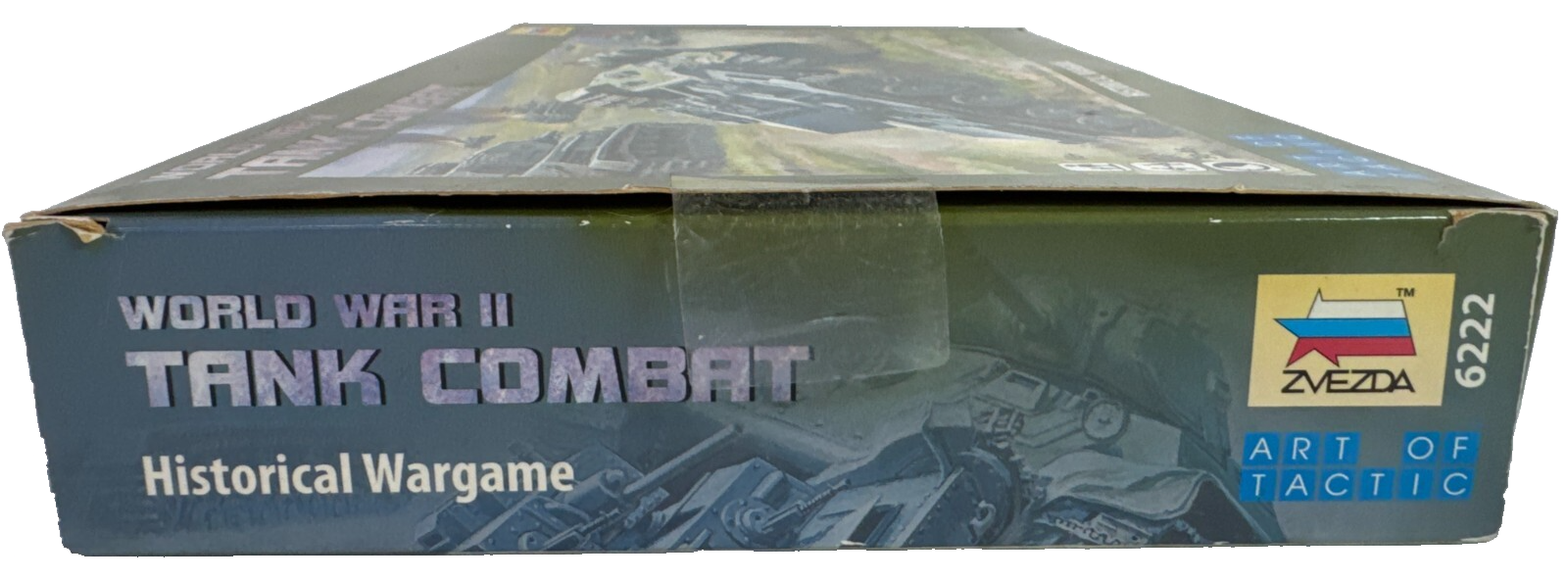 Zvezda WWII Tank Combat Historical Wargame Art of Tactic Open Box Complete Nice