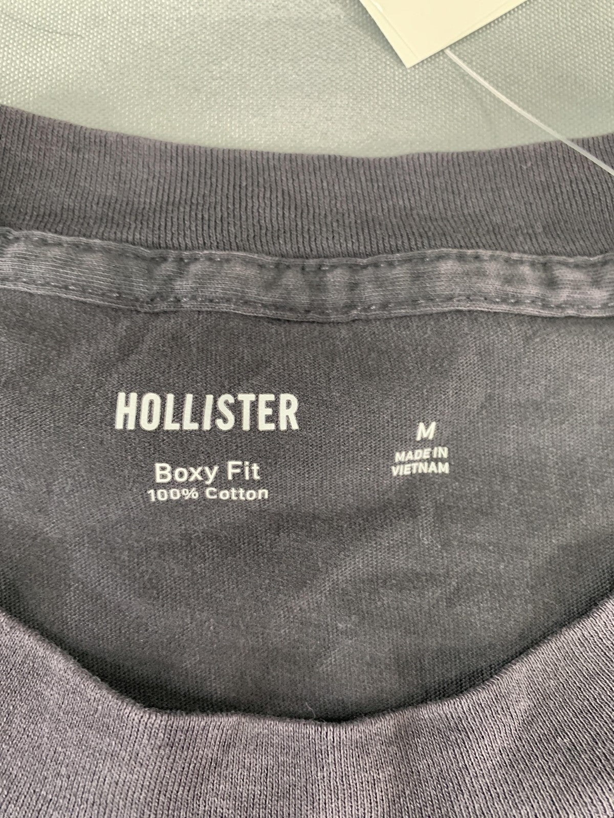 Hollister Mountain Dew Code Red Shirt Mens Medium Black Graphic Tee Boxy Fit