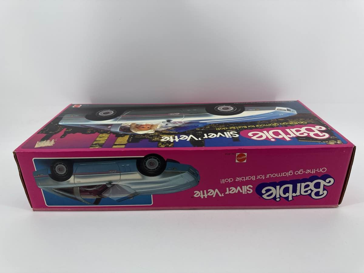 1983 Mattel Barbie Silver Corvette Car 4934 w/ Box