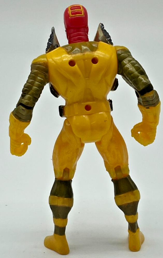 1994 ToyBiz Marvel Iron Man Hydro Armor Deep Sea Yellow Gold 5" Action Figure