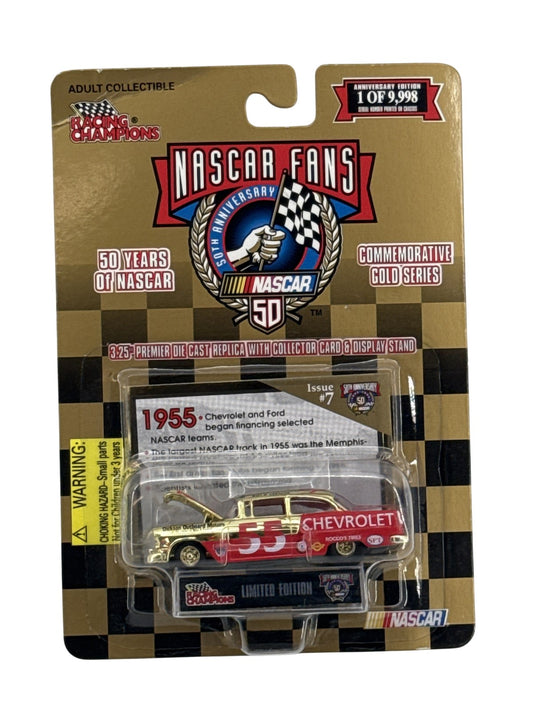 Vintage NASCAR Hat Cap Snap Back Commemorative Gold Series Racing Champions 90s