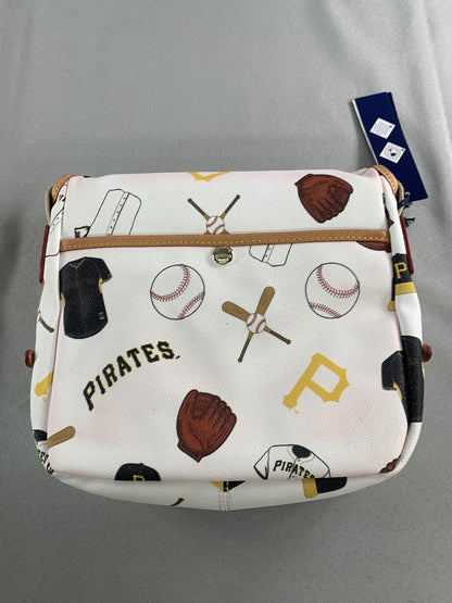 Pittsburgh Pirates Bag Womens One Size White MLB Baseball Dooney & Bourke