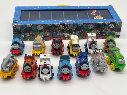 Thomas & Friends TrackMaster MINIS Lot of 13 Trains w/ Case Fisher Price