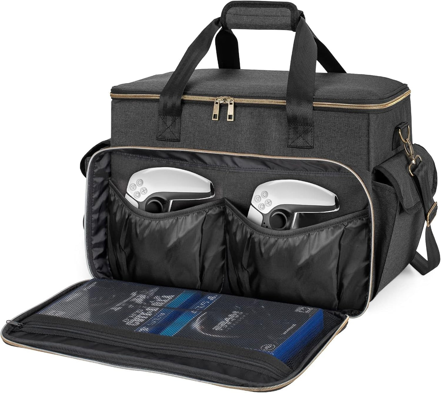 Trunab Travel Bag for PS5 Xbox Series X Console Case Storage Carrying Tote NEW