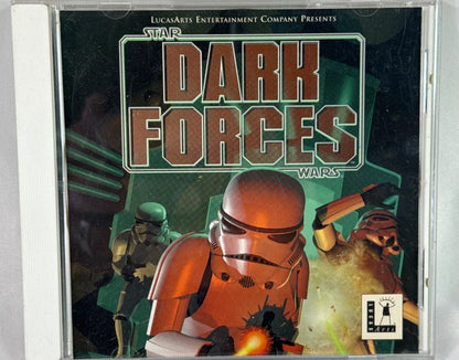 Star Wars Dark Forces PC CD-ROM 1995 LucasArts Vintage Game Hasbro Apparel NWT