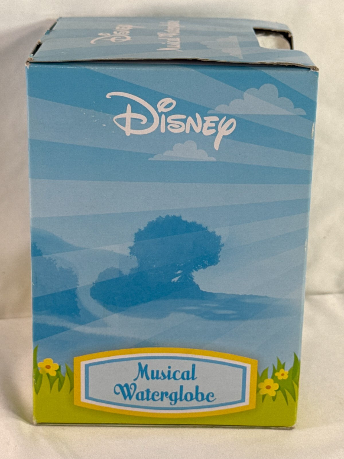 Disney Mickey Mouse Musical Waterglobe Kohl’s Exclusive Neon Stars Boxed 5" Tall