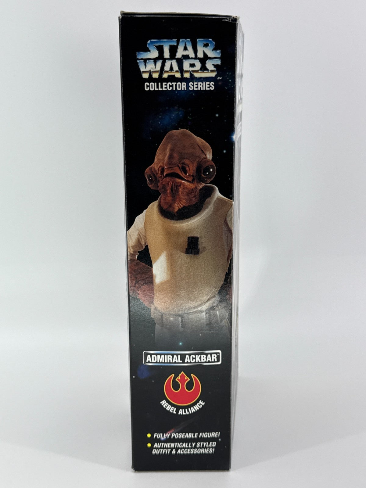 Kenner Star Wars Admiral Ackbar Collector Series 12” Figure MIB 1996 VTG HTF
