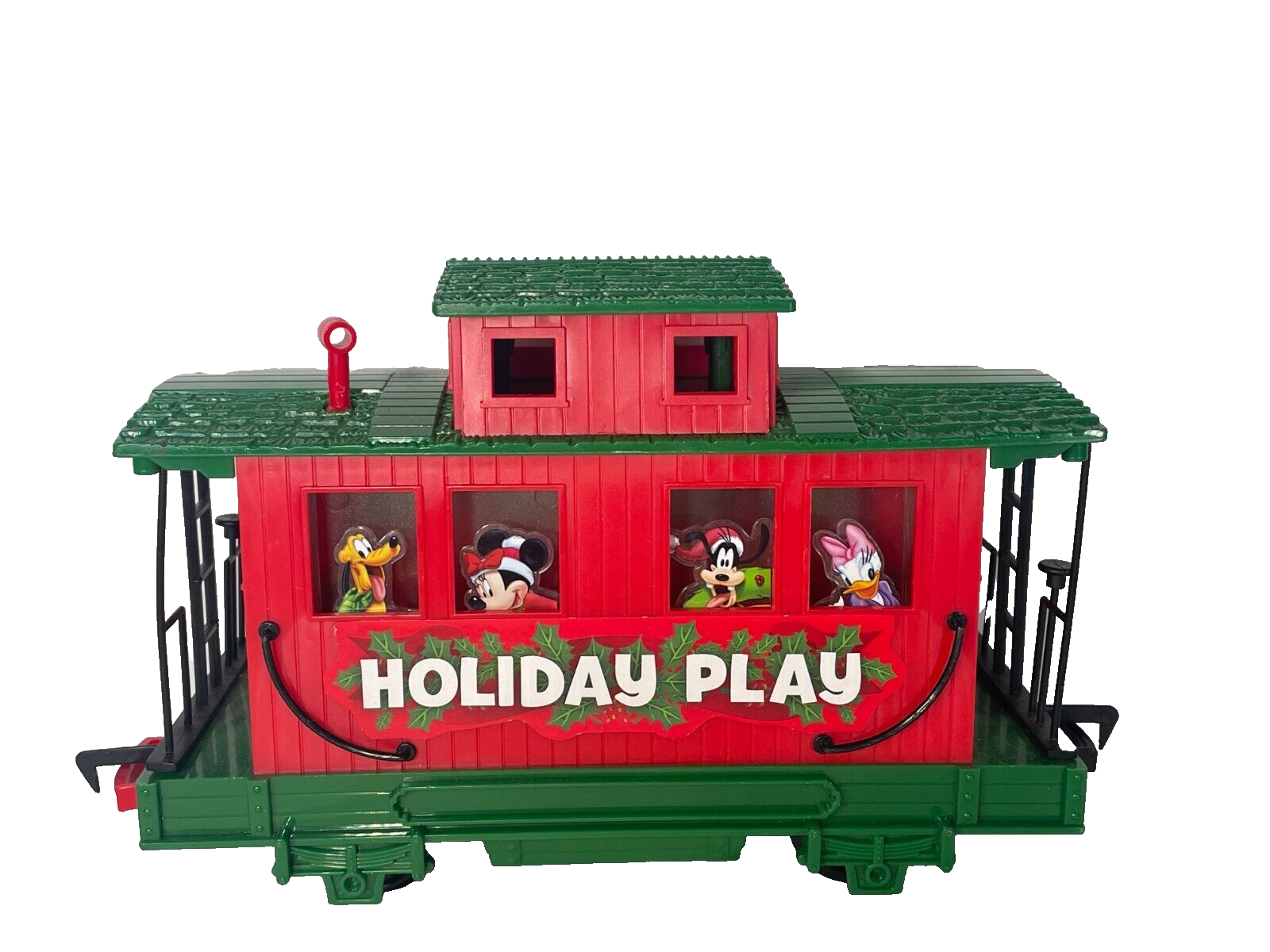 Disney Christmas Train Set Scientific Toys Battery Operated w/ Track & Cars