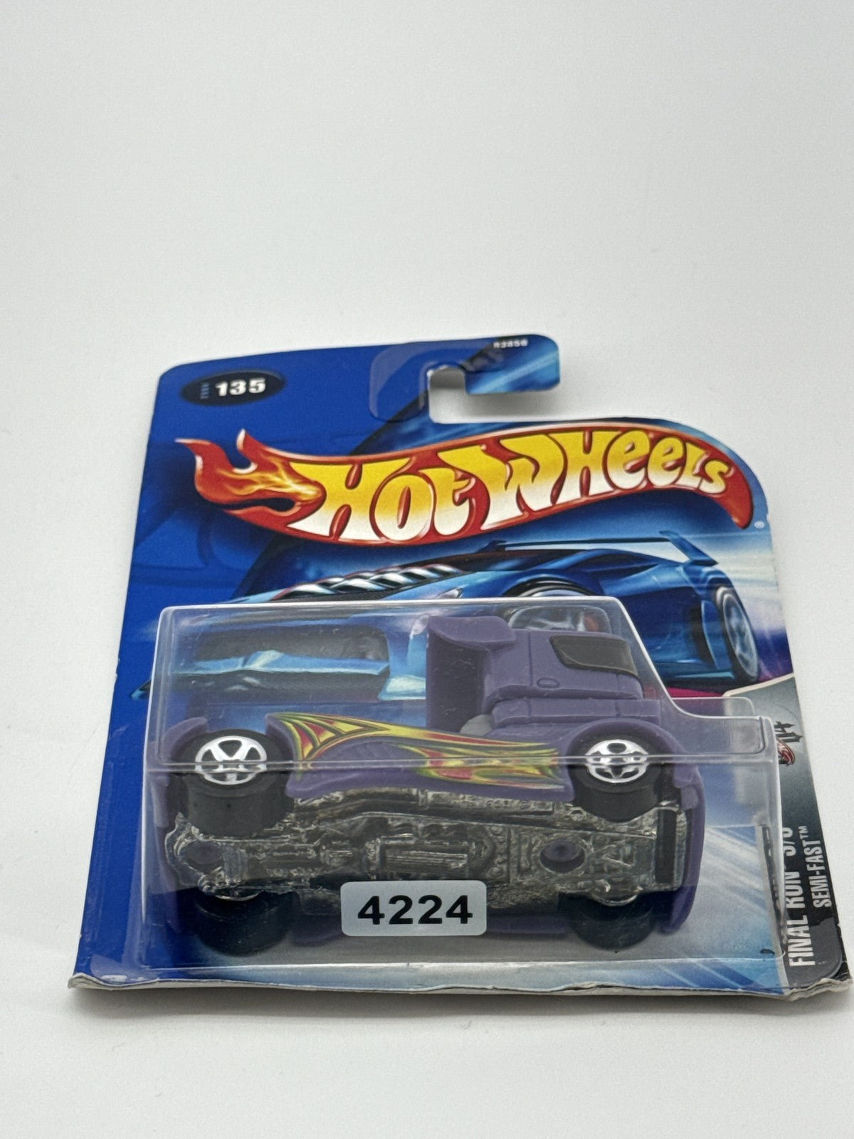 Vintage 2004 Hot Wheels Final Run Semi-Fast Purple Diecast Truck New Sealed