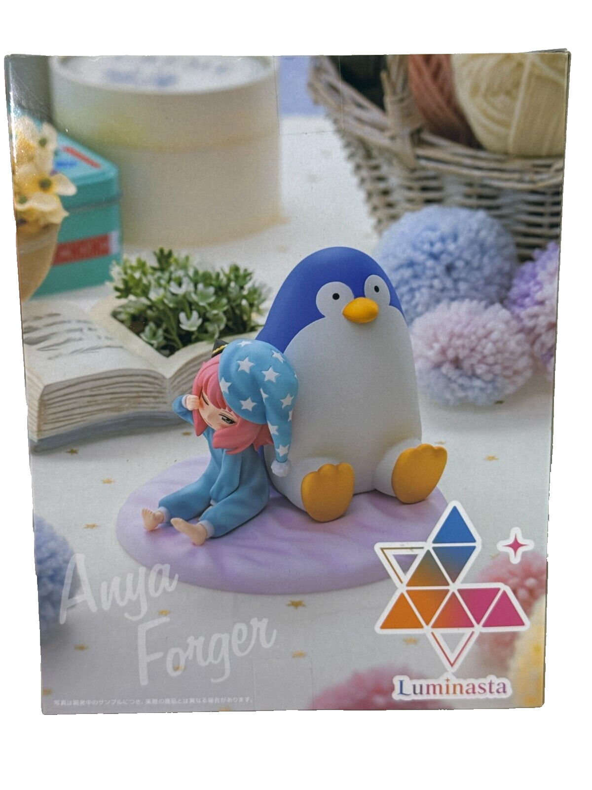 SEGA SPY x FAMILY Anya Forger Pajamas & Penguin Figure Luminasta Series NEW