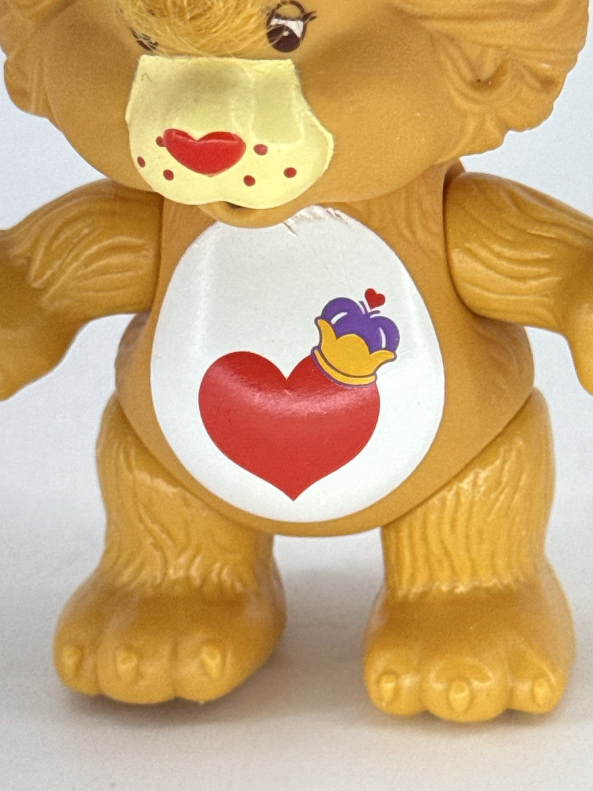 Care Bear Cousins Brave Heart Lion 1985 AGC PVC Poseable Toy