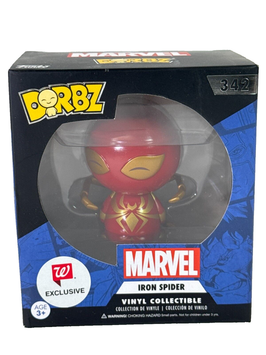 Funko Dorbz Marvel Iron Spider 342 Walgreens Exclusive Vinyl Figure Red #14236