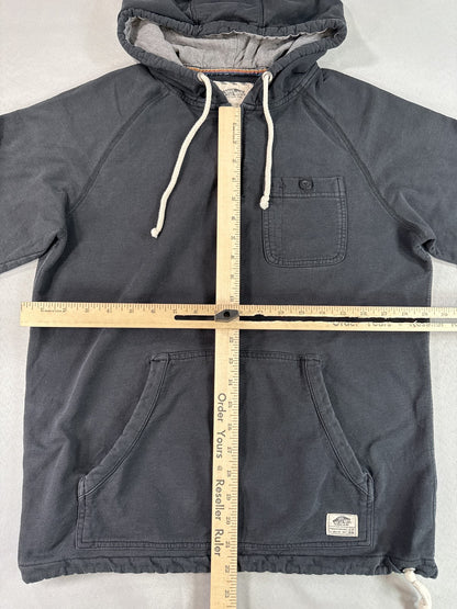 VANS Off Wall Black Pullover Hoodie S Cotton Blend Regular Fit Long Sleeve