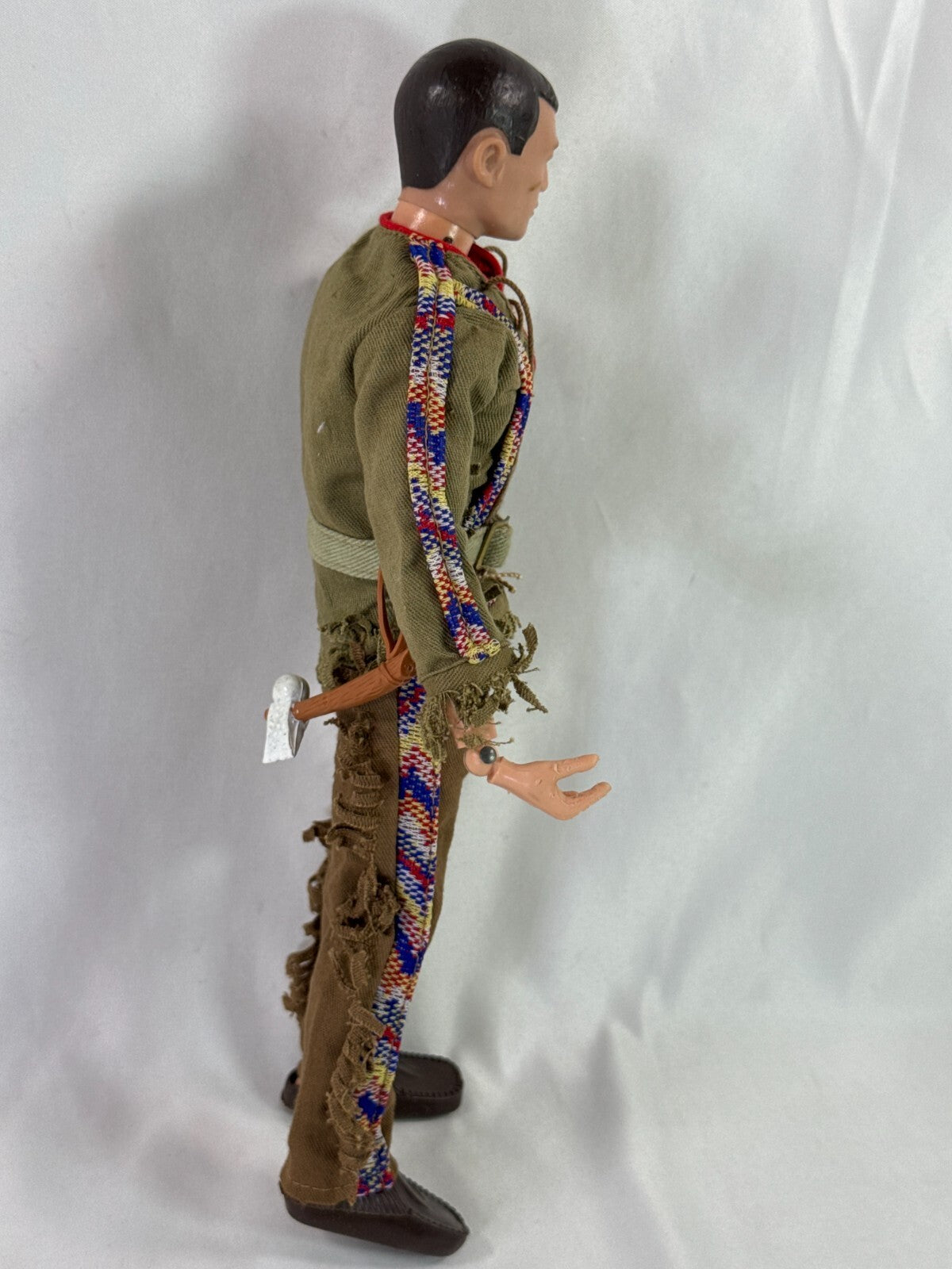 1964 GI Joe 12" Man of Action Scar Face Brown Hair Cotswold Elite Gear Set