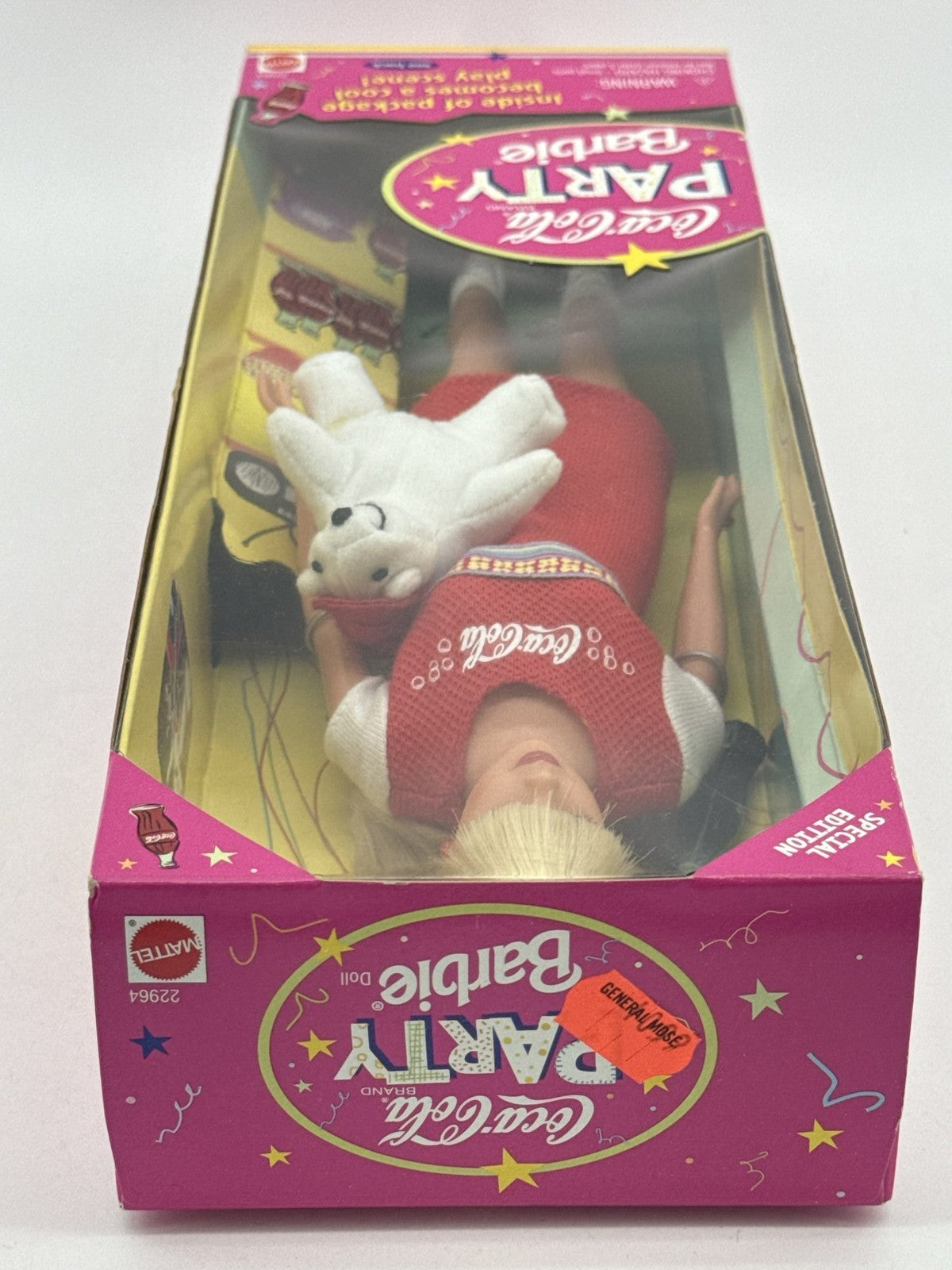 1998 Coca-Cola Party Barbie Special Edition Mattel #22964 NRFB