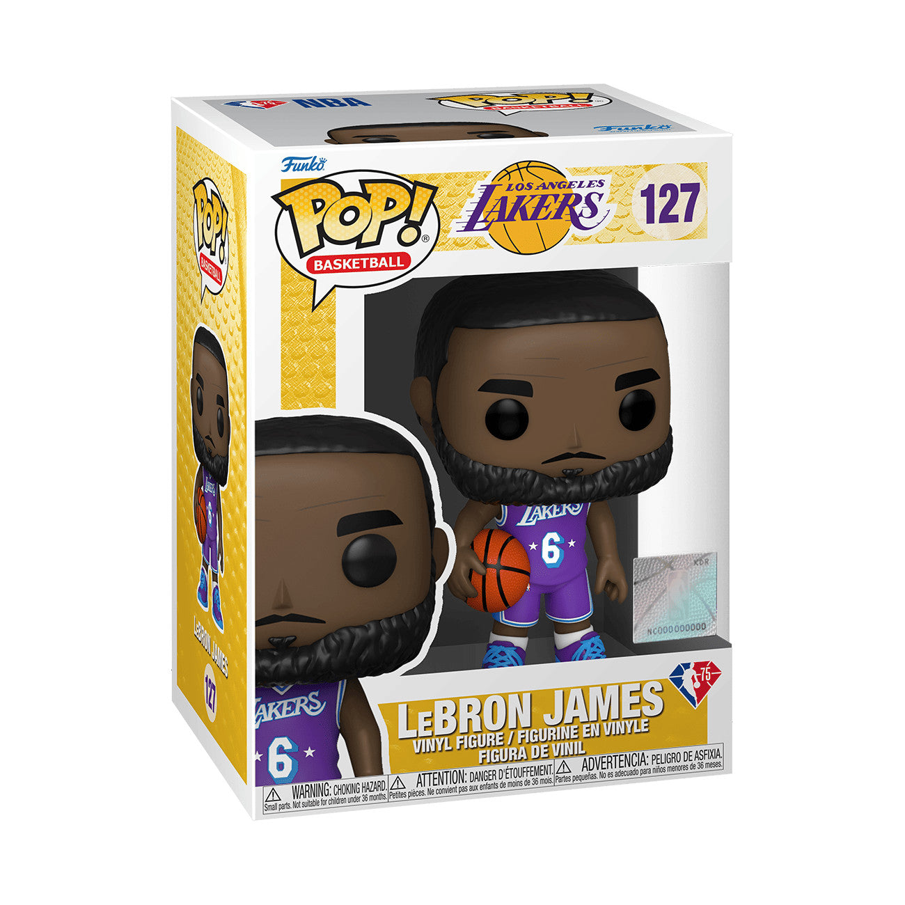Funko Pop! LeBron James Lakers #127 Case of 6 – Sealed Master Carton 57628 NBA